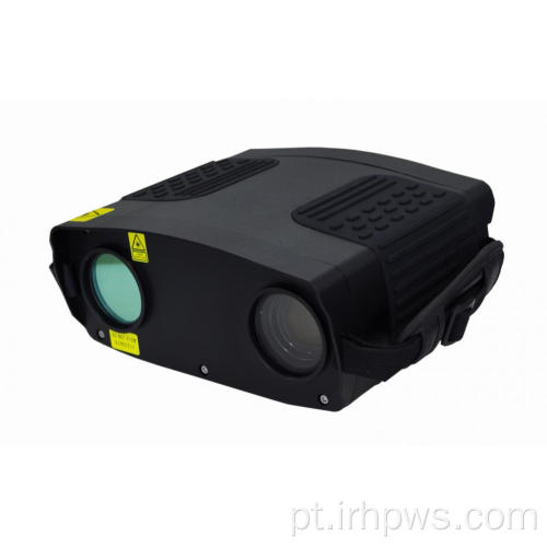 Penetração de janela binocular portátil a laser